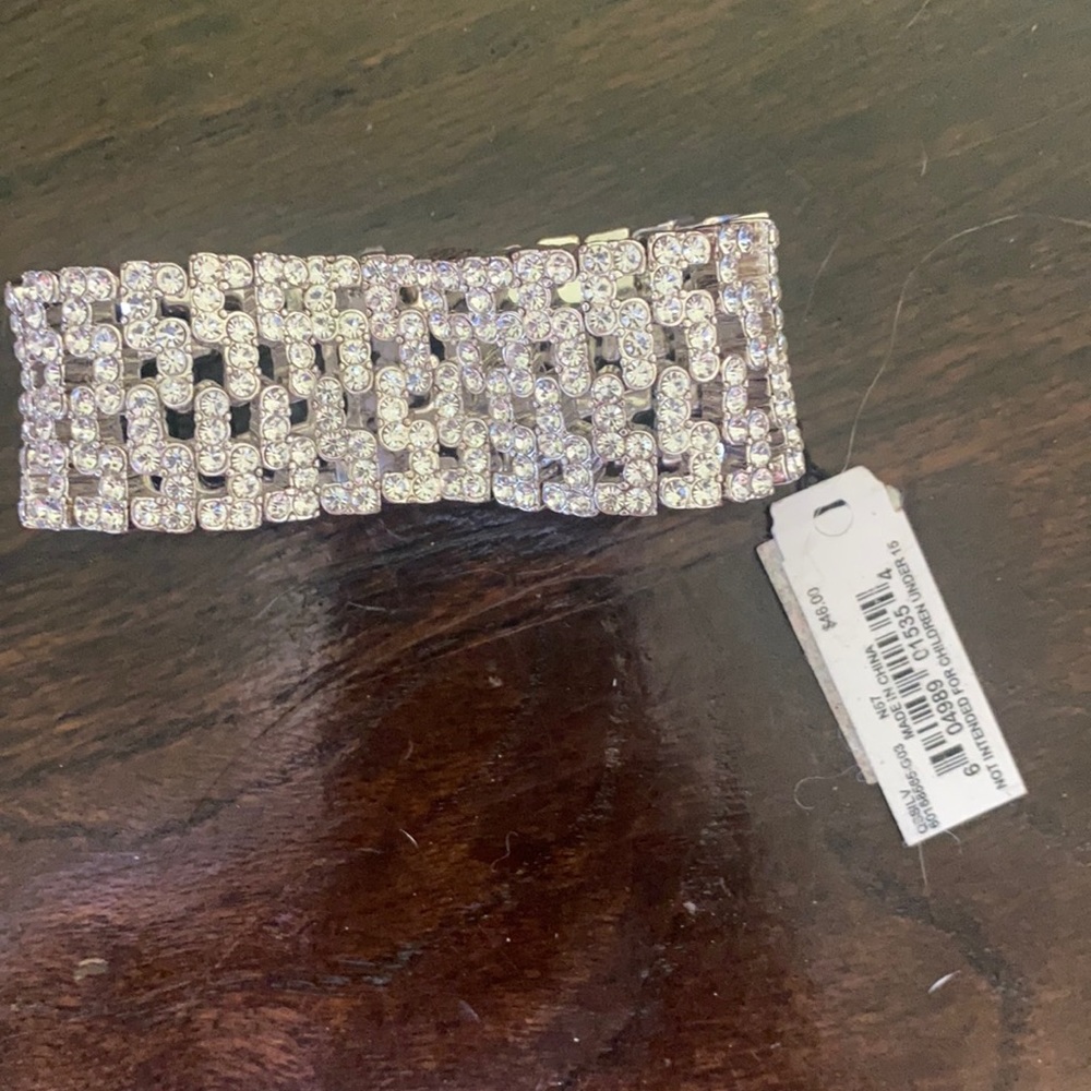 Anne Klein rhinestone bracelet